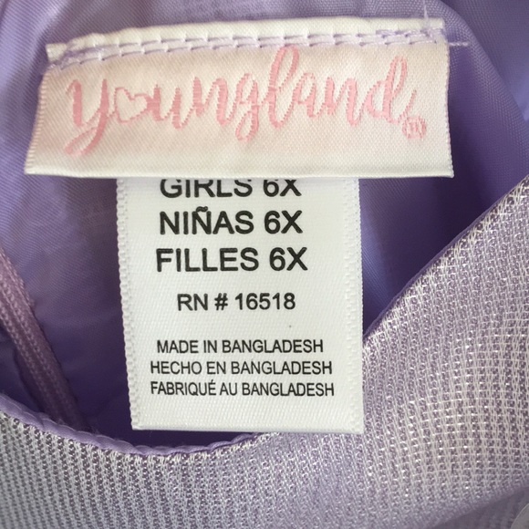 Youngland Lilac Dress - Picture 5 of 5